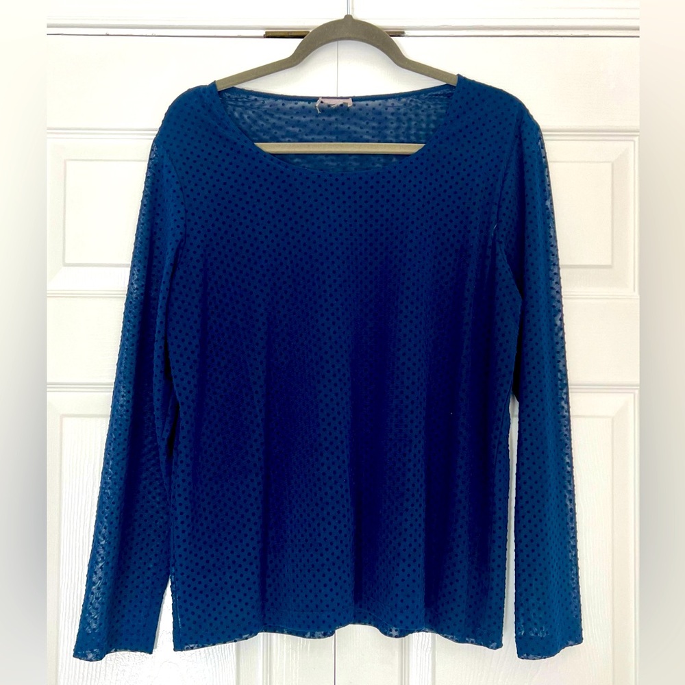 Navy blue Chicos blouse size 2 8/10